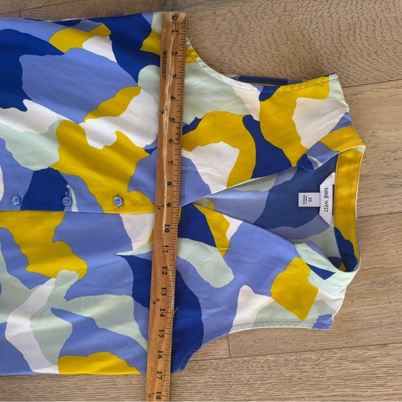 Nine West Womens Button Front Dress XS - Picture 4 of 4